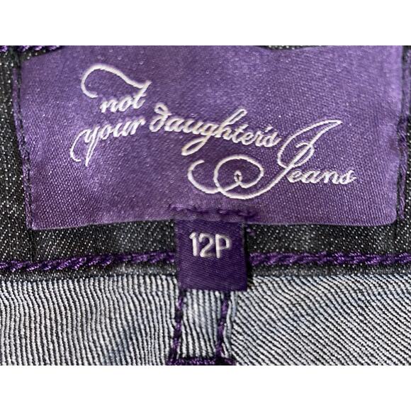 NYDJ Not Your Daughter’s Jeans 12P Lift Tuck Technology Straight Leg Denim USA - Picture 4 of 8